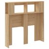 vidaXL Tête de lit à LED chêne sonoma 100x18,5x103,5cm bois ingénierie