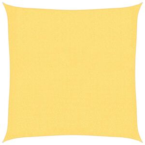 vidaXL Parasol en PEHD carr&eacute; 3,6 x 3,6 m Beige