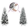 vidaXL Sapin de No&euml;l Artificiel &agrave; Branches Articul&eacute;es Blanc 180 cm