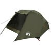 vidaXL Tente de p&ecirc;che 5 personnes vert olive imperm&eacute;able
