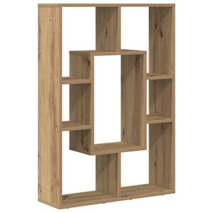 vidaXL Biblioth&egrave;que ch&ecirc;ne artisanal 63x20x90 cm bois d'ing&eacute;nierie