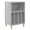 vidaXL Support de platine Sonoma gris 47 x 39,5 x 74,5 cm