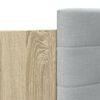 vidaXL Cadre de lit sans matelas ch&ecirc;ne sonoma 75x190 cm