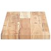 vidaXL &Eacute;tag&egrave;re flottante 100x20x2 cm bois d'acacia massif non trait&eacute;
