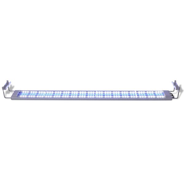 vidaXL Lampe à LED pour aquarium 100-110 cm aluminium IP67