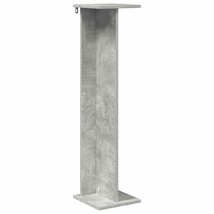 vidaXL Support de Plante Gris B&eacute;ton 25 x 25,5 x 100,5 cm