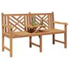 vidaXL banc Autre Marron 150 x 60 x 90 cm Bois de teck solide