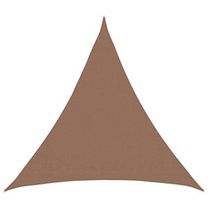 vidaXL Voile d'ombre Taupe 2 x 2 x 2 m HDPE