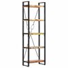 vidaXL Biblioth&egrave;que 5 niveaux 60x30x180 cm Bois solide de r&eacute;cup&eacute;ration