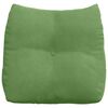 vidaXL Coussin de Dos Vert clair 45 x 24 x 50 cm Velours