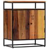 vidaXL Armoire latérale 60x35x76 cm Bois récupération massif et acier