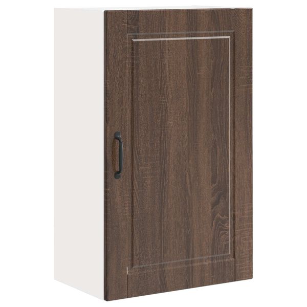 vidaXL Armoire de cuisine Ch&ecirc;ne brun 50 x 31 x 80 cm Bois d'ing&eacute;nierie