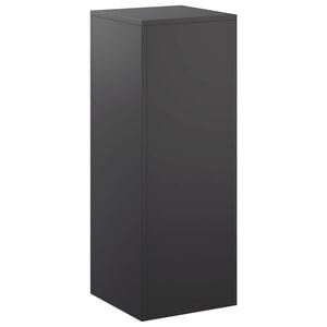 vidaXL Support de Plante Noir 30 x 30 x 80 cm Acier