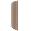 vidaXL Oreille de t&ecirc;te de lit Marron 40,5 x 40,5 x 4 cm PVC