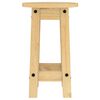 vidaXL Ensemble de bar 3 pcs bois de pin massif