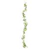 vidaXL Guirlandes de fleurs 6 pcs blanc 200 cm