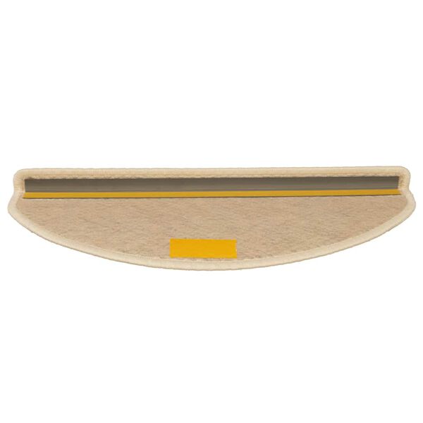 vidaXL Tapis d'escalier autocollants 30 pcs 65x21x4 cm berb&egrave;re