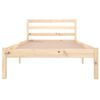 vidaXL Cadre de lit sans matelas bois de pin massif 90x200 cm
