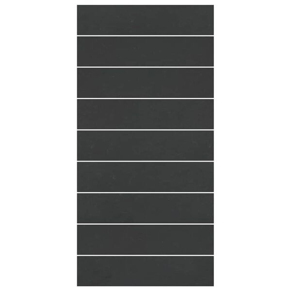 vidaXL Tapis de piscine Noir 999 x 500 cm Géotextile en polyester