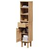 vidaXL Armoire de salle de bain OTTA 35x30x159 cm bois massif de pin