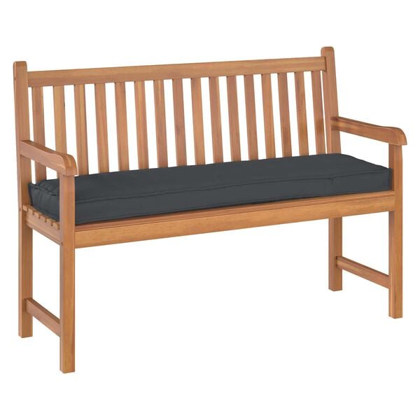 vidaXL Coussin Noir 140 x 40 x 8 cm Tissu Oxford