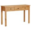 vidaXL Coiffeuse 110x40x75 cm Bois de ch&ecirc;ne massif