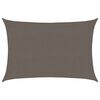 vidaXL Voile d'ombrage 160 g/m&sup2; Anthracite 2x2,5 m PEHD