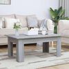 vidaXL Table basse Sonoma gris 100x60x42 cm Bois d'ing&eacute;nierie