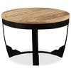 vidaXL Table basse bois de manguier brut 60x40 cm