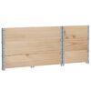 vidaXL Colliers de palette 3 pcs 100x50 cm bois de pin solide