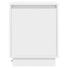vidaXL Cabinet de chevet 2 pcs Blanc 39 x 34,5 x 50 cm