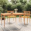 vidaXL Table Batavia 200x100x75 cm Bois de teck solide