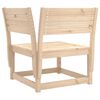 vidaXL Salon de jardin 5 pcs bois massif de pin
