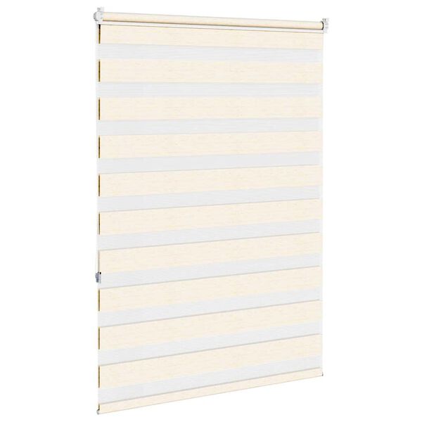vidaXL Store zèbre beige marbré largeur du tissu 95,9 cm polyester