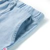 Short pour enfants bleu denim doux 104
