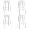 vidaXL Ensemble de bar 5 pcs Blanc