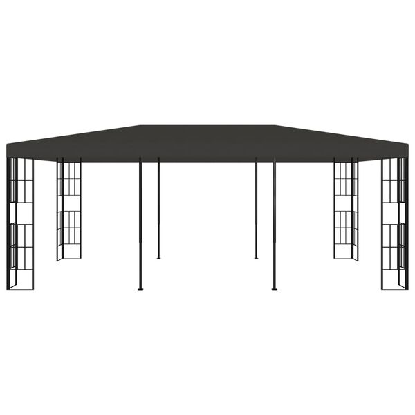 vidaXL Belvédère 3x6 m Anthracite