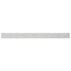 vidaXL Appui de fen&ecirc;tre Texture marbre 160 x 10 x 4,5 cm PVC