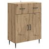 vidaXL Buffet Ch&ecirc;ne artisanal 66 x 34,5 x 89,5 cm Bois d'ing&eacute;nierie