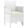 vidaXL Chaise de jardin 2 pcs Blanc 53 x 49 x 85 cm Polypropyl&egrave;ne