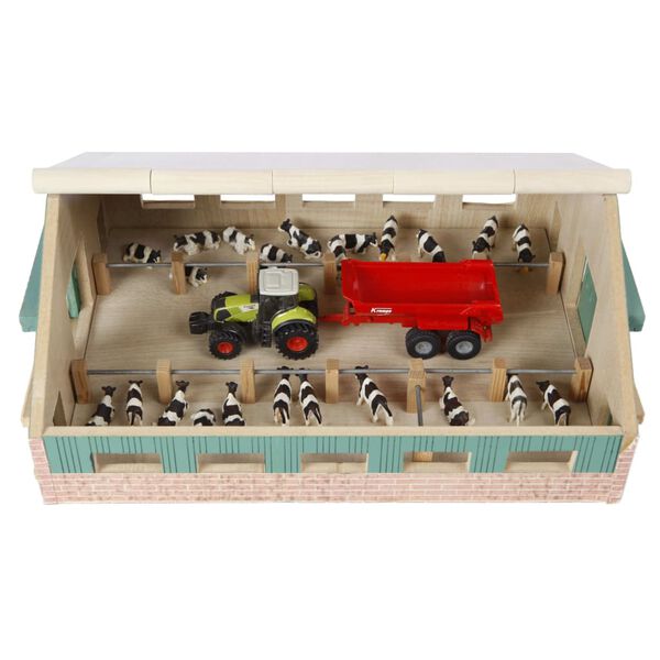 Kids Globe Grange de vache de ferme 1:87