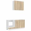 vidaXL Unit&eacute; de cuisine LYON 5 pc Ch&ecirc;ne Sonoma Bois d'ing&eacute;nierie