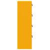 vidaXL Cabinet de Dossier Jaune moutarde 44 x 50 x 106.5 cm