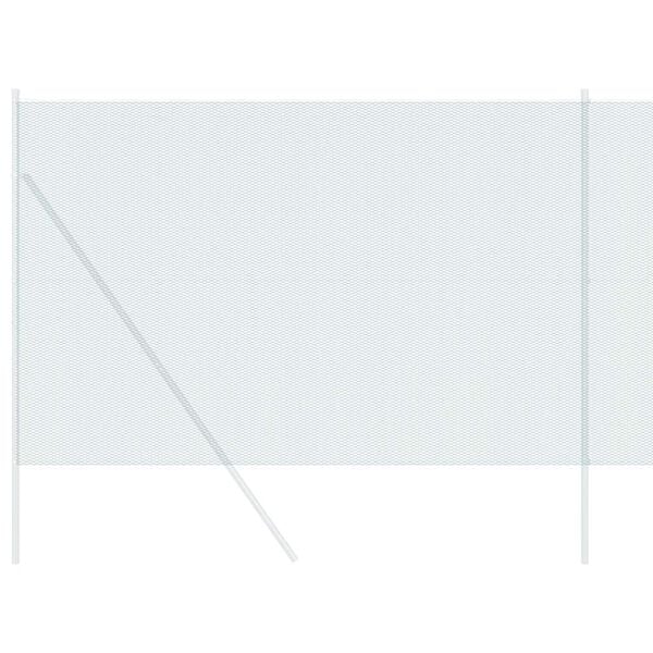 vidaXL Clôture hexagonale Vert 1.6 x 100 m Acier