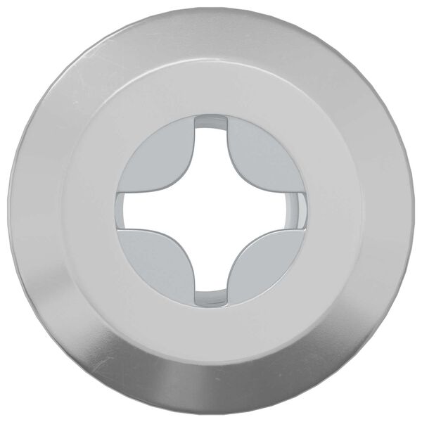 vidaXL Ecrou de verrouillage 2857 pcs Nickel Acier