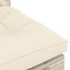 vidaXL Salon de jardin palette 8 pcs avec coussins bois de pin