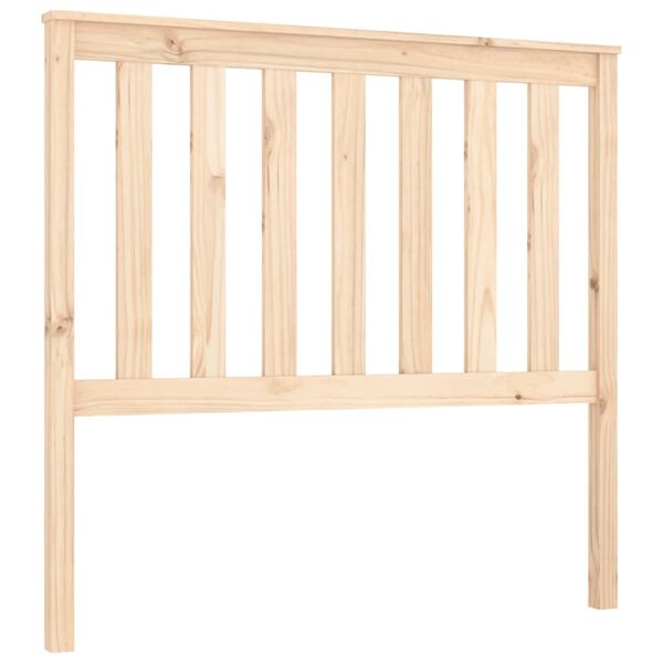 vidaXL T&ecirc;te de lit 106x6x101 cm Bois massif de pin