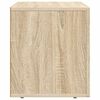 vidaXL Meuble TV Ch&ecirc;ne Sonoma 60 x 35 x 40 cm Bois d'ing&eacute;nierie