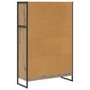 vidaXL Biblioth&egrave;que Ch&ecirc;ne artisan 80 x 30 x 155 cm Bois d'ing&eacute;nierie