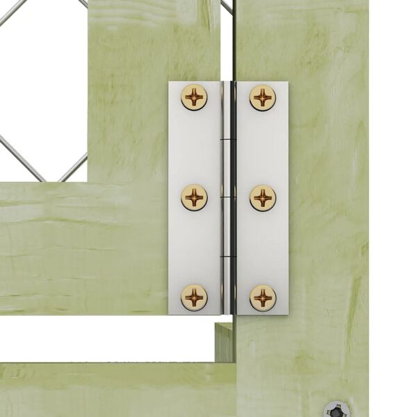 vidaXL Poulailler 200x400x200 cm Bois de pin massif impr&eacute;gn&eacute;